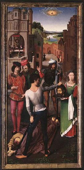 Hans Memling St John Altarpiece oil painting picture
